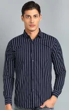 Casual Men's Striped Shirt 