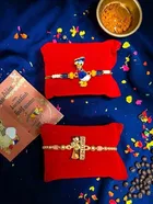 Metal Donald Duck Rakhi 