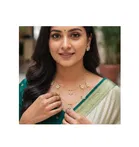 Brass Gold Plated 3 Layer Necklace for Women, Gold