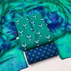 Cotton Slub Unstitched Dress Material for Women 