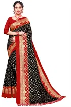 कनूड़ा प्रिंट्स फैंसी विमेंस कोटा फॉयल नेट प्रिंटेड साड़ी 