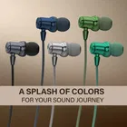 Aroma NB119 Zebra Upto 100H Playtime, ENC, Magnetic On/Off, Fast Charging Neckband Bluetooth  