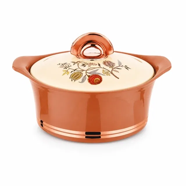 Asian Falcon Gold Insulated Non DLX Casserole, Brown [1500 ml]