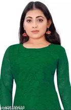 Net Kurti for Women,  Green  