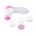 Massager 5 in 1 Portable Electric Facial Cleaner Battery Powered Multifunction Massager, Face Massage Machine For Face, Facial Machine, Beauty Massager, Facial Massager For Women 