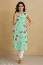 Floral Printed Kurti for Women 
