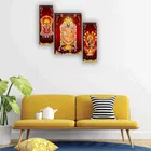 MDF 2 Pcs Designer Wall Painting for Home & Office 