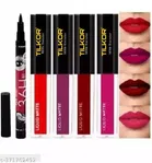 36H Eyeliner with 4 Pcs Til Kor Liquid Lipsticks 