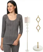 Polycotton Full Sleeves Thermal Set for Women 