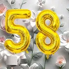 Foil Balloon for Birthday Celebration, No. 58 