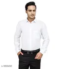 Cotton Solid Full Sleeves Shirt for Men 