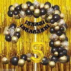 33 Pcs 5th Birthday Decoration kit for Kids, Multicolour, Set of 1