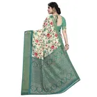 Linen Printed Saree for Women 