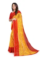 Georgette Printed Saree for Women 