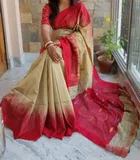 Mysore Silk Printed Saree for Women 