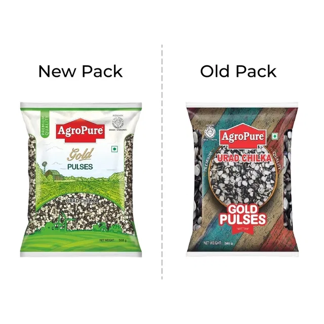एग्रोप्योर गोल्ड उरद छिलका दाल 500 g