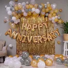 50 Pcs Balloons Decoration Kit, Multicolour, Set of 1