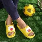 Sliders for Women (Yellow, 5)