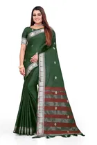 Cotton Embellished Saree for Women 