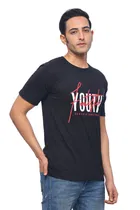 Round Neck Printed T-Shirt for Men 