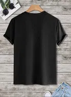 Round Neck Printed T-Shirt for Men 