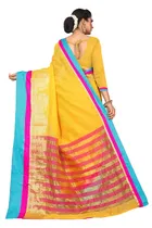 Cotton Embellished Saree for Women 