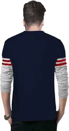 Round Neck Colorblocked T-Shirt for Men 