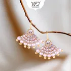 Brass Pearl Ear Cuffs for Women 