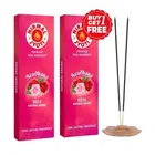 Nirmal Jyoti Rose Agarbatti 2X125 g (Buy 1 Get 1 Free)