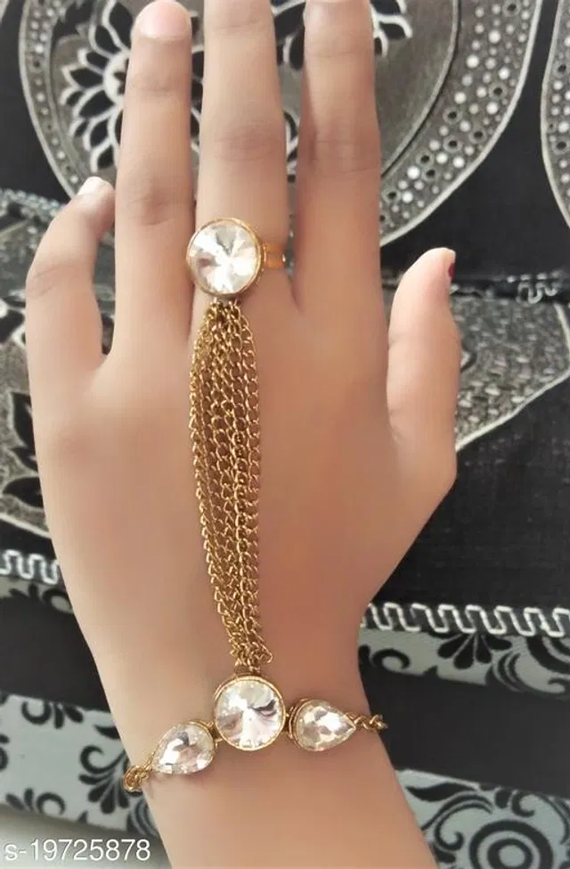 Alloy Bracelet for Women (Multicolor)