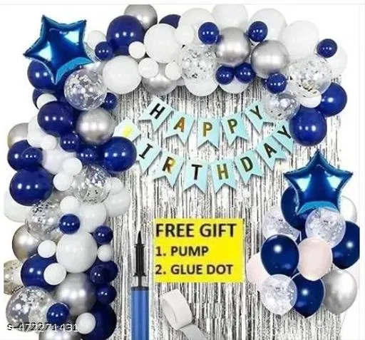 31 Pcs Balloons Decoration Kit, Multicolour, Set of 1