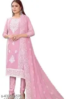 Chanderi Cotton Punjabi/All Over Suits for Women 
