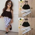 Viscose Rayon Printed Clothing Set for Girls 