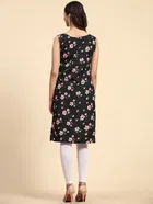 Crepe Printed Kurti for Women 