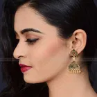 Vighnaharta Oxidised  German Allure Fancy Bollywood Earring 