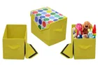 PVC Printed Toys Storage Box 