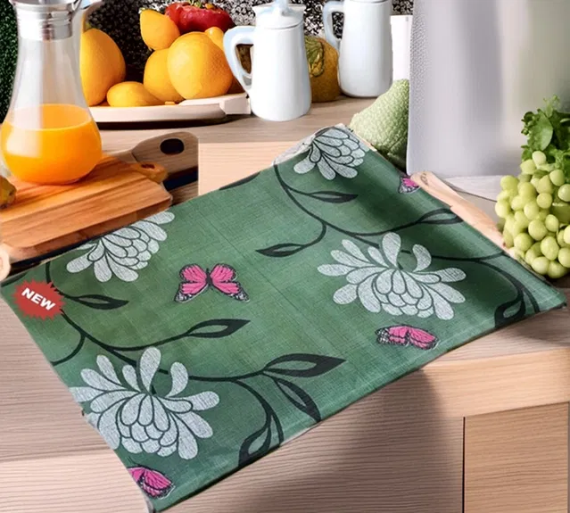 PVC Printed Shelf Mat Roll (Multicolor, 5 m)