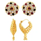 Designer Gold Plated Earrings Set for Women & Girls 