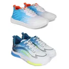Sports Shoes for Men, Multicolor, Pack of 2 