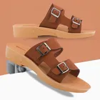 Slippers for Women, Brown 