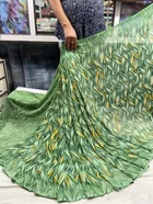 Georgette Printed Saree for Women 