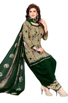 Yashika Unstitched Crepe Salwar Suit Material 