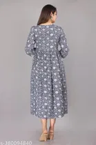 Anarkali Rayon Printed Kurti for Women 