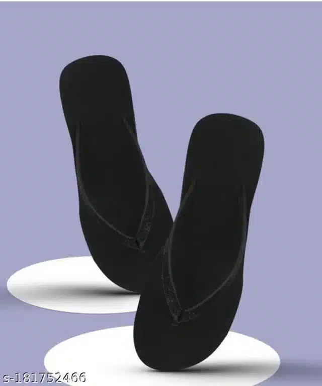 Slippers for Women (Black, 8)