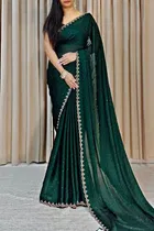 Georgette Embellished Saree for Women 