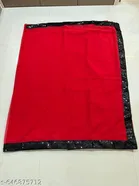 Georgette Saree for Women, Red 