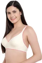 Cotton Blend Non Padded Bra for Women 