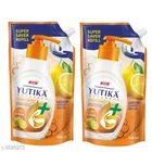 Yutika Naturals Complete Protection Lemon Hand Wash (750 ml, Pack of 2)