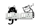 AVV Cat & Dog Switch Board Sticker 8x13cm