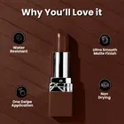Seven Seas Lipstick for Women, Dark Brown 